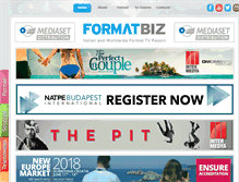 Tablet Screenshot of formatbiz.it